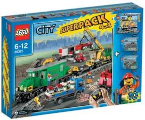 LEGO City 66325 City Super Pack 4 in 1 set