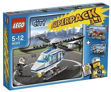 LEGO City 66329 City Super Pack 3 in 1 set