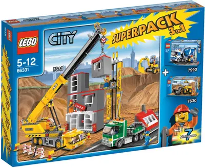 LEGO City 66331 City Super Pack 3 in 1 set