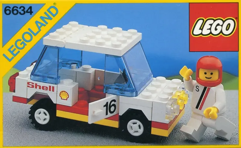 LEGO Town 6634 Stock Car set