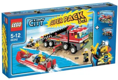 LEGO City 66342 City Super Pack 3 in 1 set