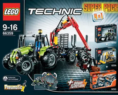 LEGO Technic 66359 Super Pack 4 in 1 set