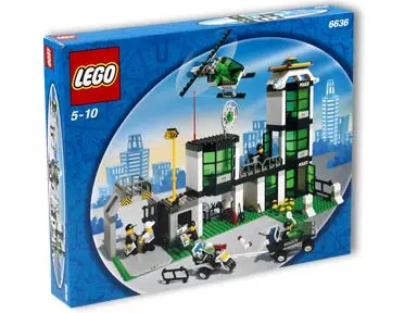 LEGO Town 6636 Command Post Central set