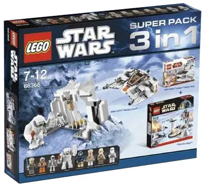 LEGO Star Wars 66366 Star Wars Super Pack 3 in 1 set