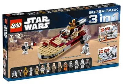 LEGO Star Wars 66368 Star Wars Super Pack 3 in 1 set