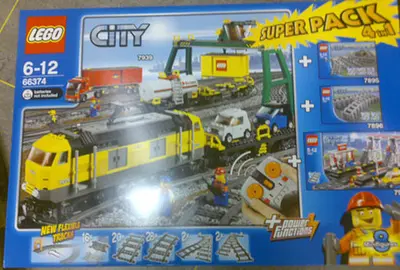 LEGO City 66374 City Super Pack 4 in 1 set