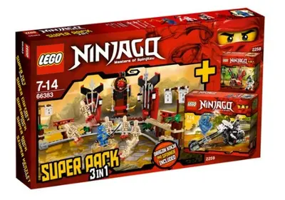 LEGO Ninjago 66383 Super Pack 3 in 1 set