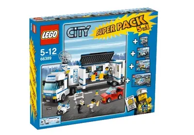 LEGO City 66389 City Police Super Pack 5 in 1 set