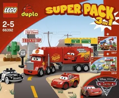 LEGO DUPLO 66392 Cars Super Pack 3-in-1 set