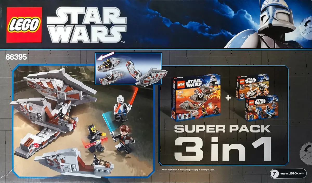 LEGO Star Wars 66395 Star Wars Super Pack 3 in 1 set, image 2