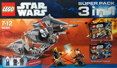 LEGO Star Wars 66395 Star Wars Super Pack 3 in 1 set