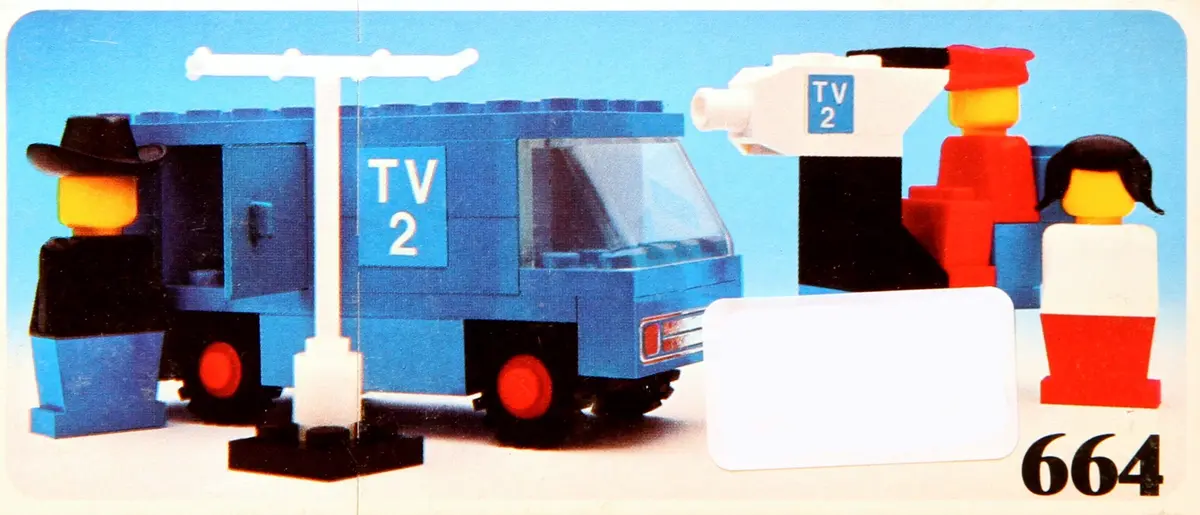 LEGO LEGOLAND 664 TV Crew set
