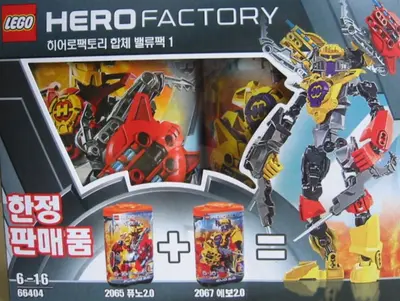 LEGO HERO Factory 66404 Super Pack 2-in-1 set