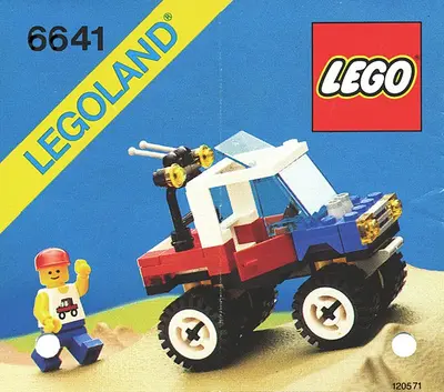 LEGO Town 6641 4-Wheelin' Truck set