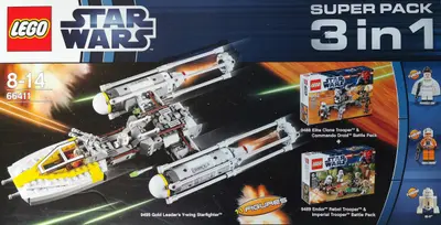 LEGO Star Wars 66411 Super Pack 3-in-1 set