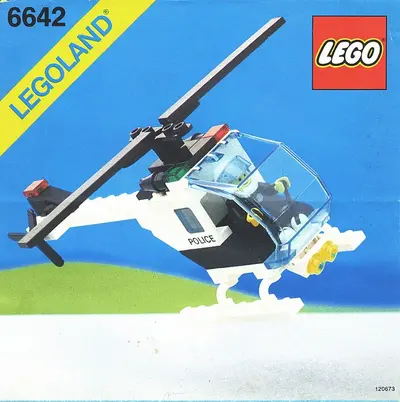 LEGO Town 6642 Police Helicopter set