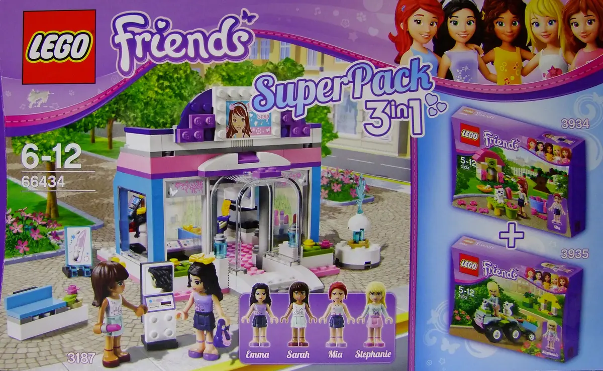 LEGO Friends 66434 3-in-1 Super Pack set
