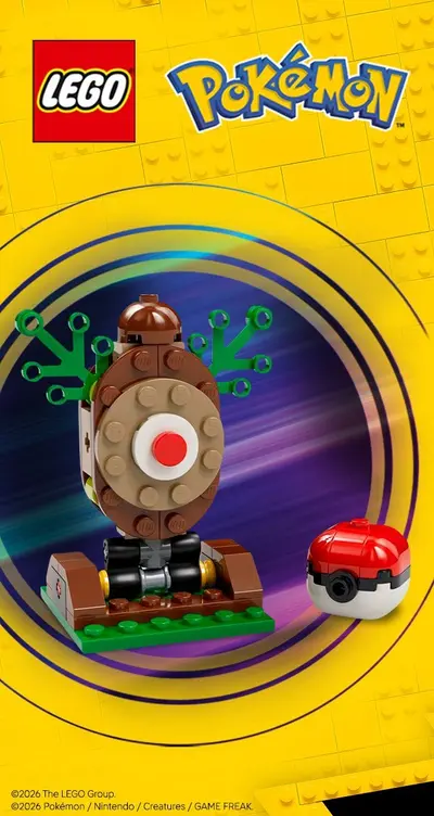 LEGO Pokémon 6644864 Training Tree set, image 3