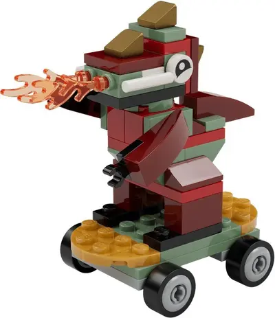 LEGO Promotional 6644870 Dragon on Skateboard set