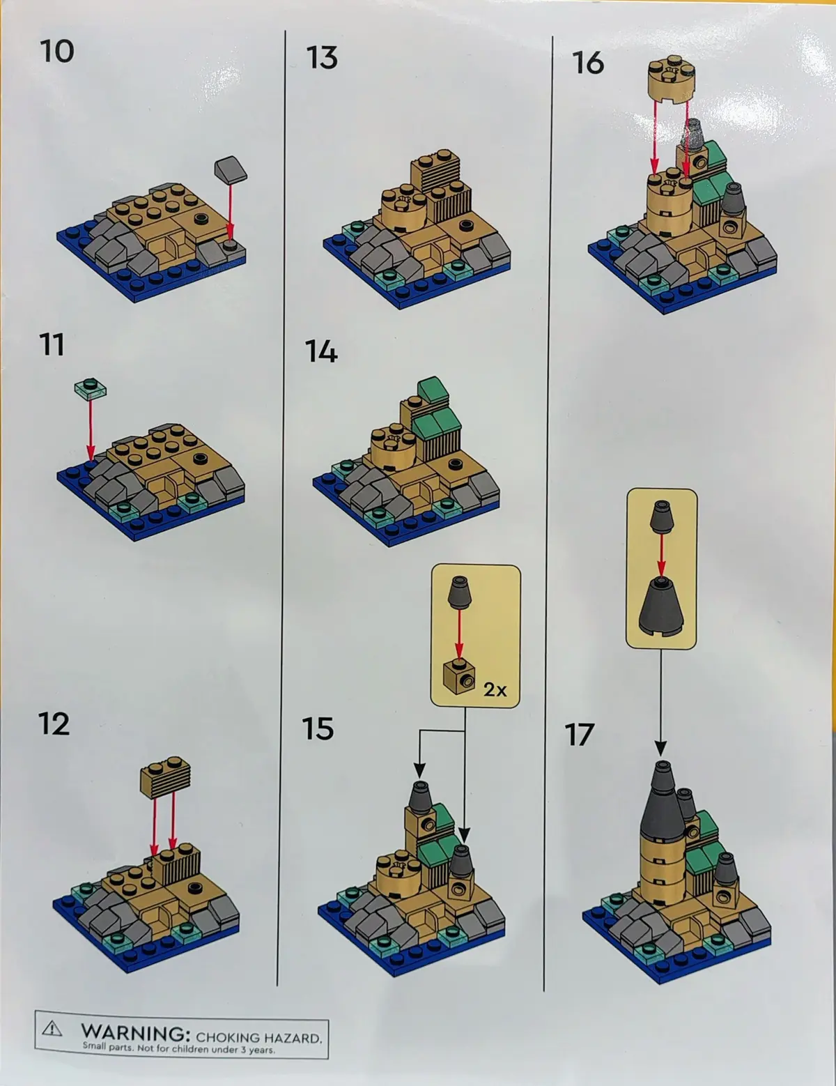 LEGO Harry Potter 6644876 Micro Castle set, image 3