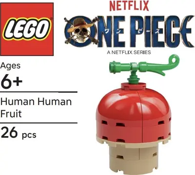 LEGO One Piece 6644882 Human Human Fruit set