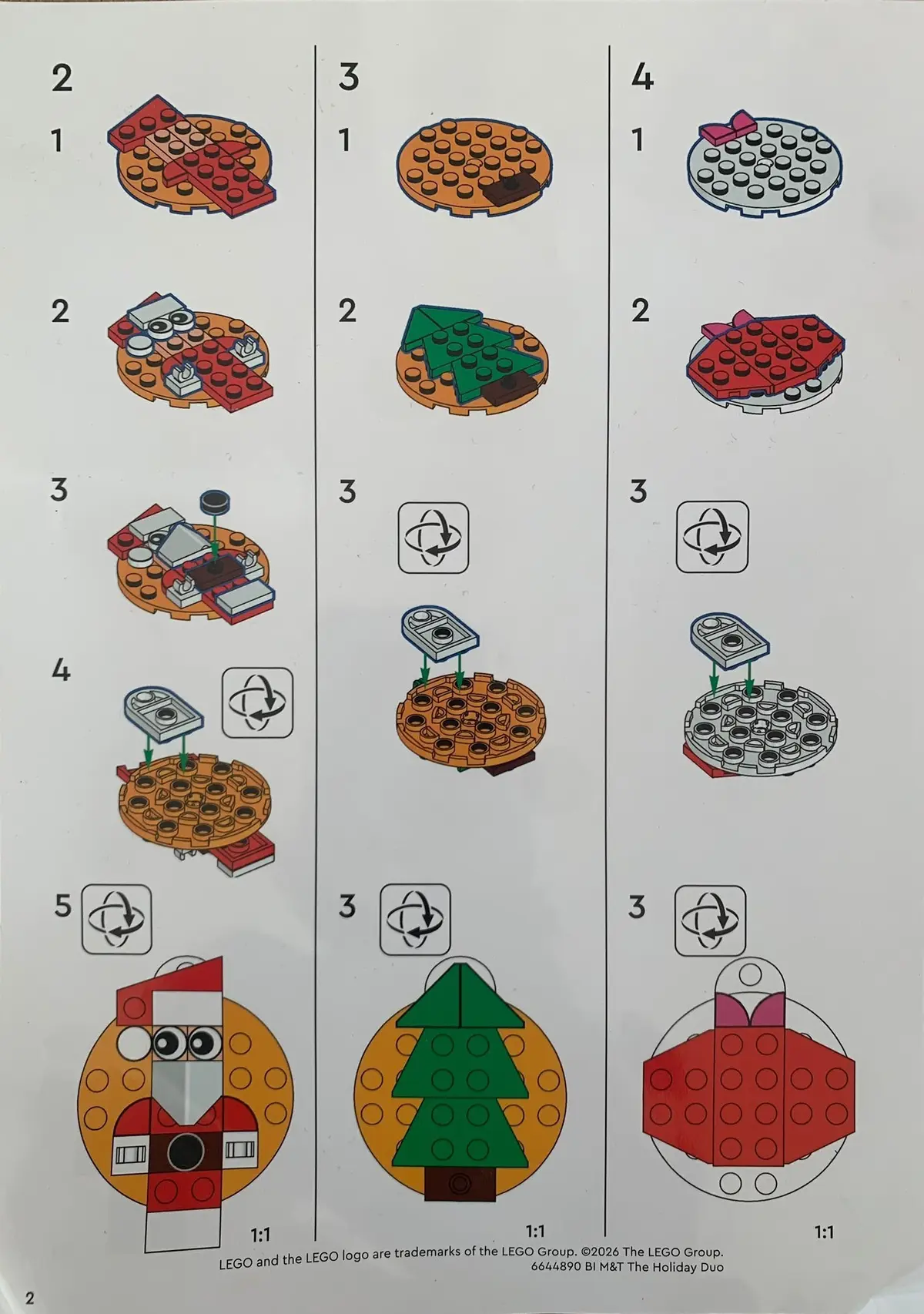 LEGO Promotional 6644890 The Holiday Duo set, image 3