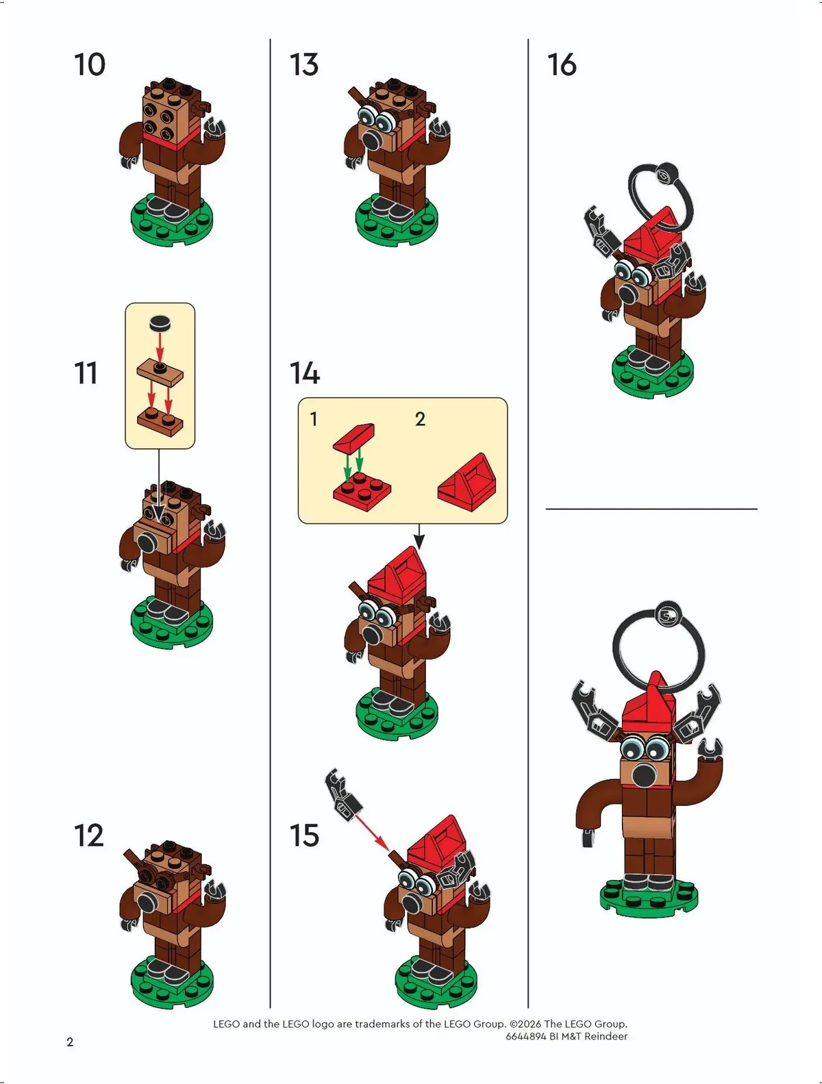 LEGO Promotional 6644894 Reindeer set, image 3