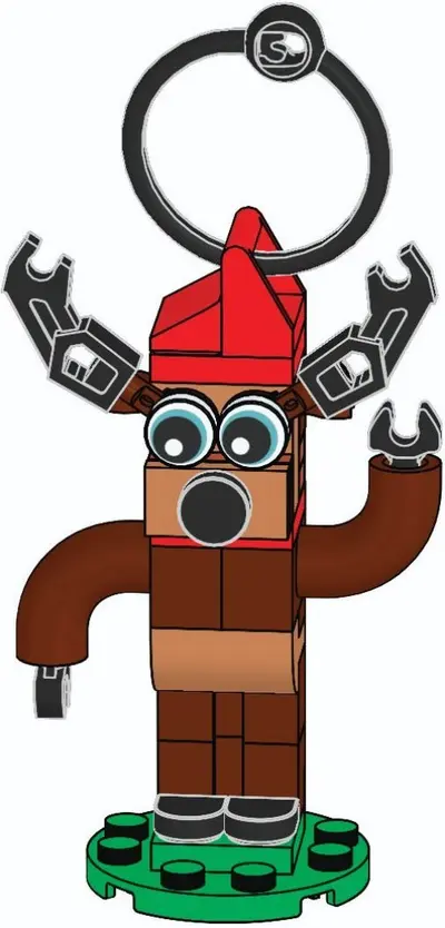 LEGO Promotional 6644894 Reindeer set