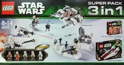 LEGO Star Wars 66449 Super Pack 3-in-1 set