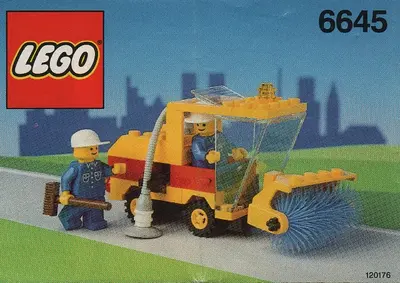LEGO Town 6645 Street Sweeper set