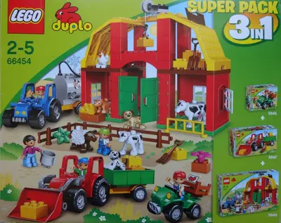 LEGO DUPLO 66454 Super Pack 3-in-1 set