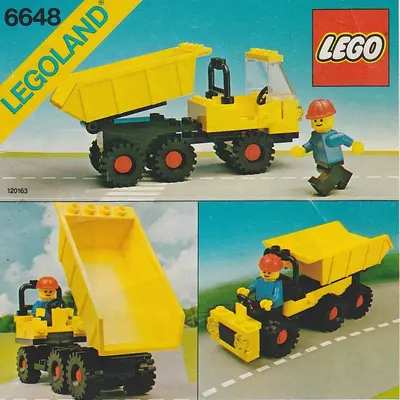 LEGO Town 6648 Dump Truck set