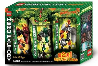 LEGO HERO Factory 66483 Bonus/Value Pack set