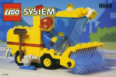 LEGO Town 6649 Street Sweeper set