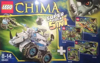 LEGO Legends of Chima 66491 Super Pack 5 in 1 set