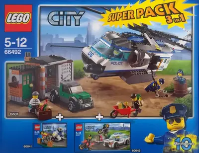 LEGO City 66492 City Police Value Pack set