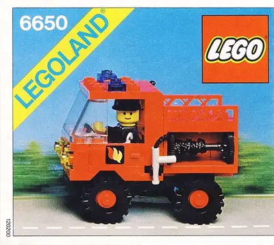 LEGO Town 6650 Fire and Rescue Van set