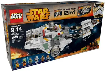 LEGO Star Wars 66512 Star Wars Rebels Super Pack 2 in 1 set