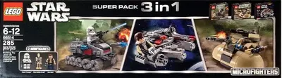 LEGO Star Wars 66514 Microfighter Super Pack 3 in 1 set