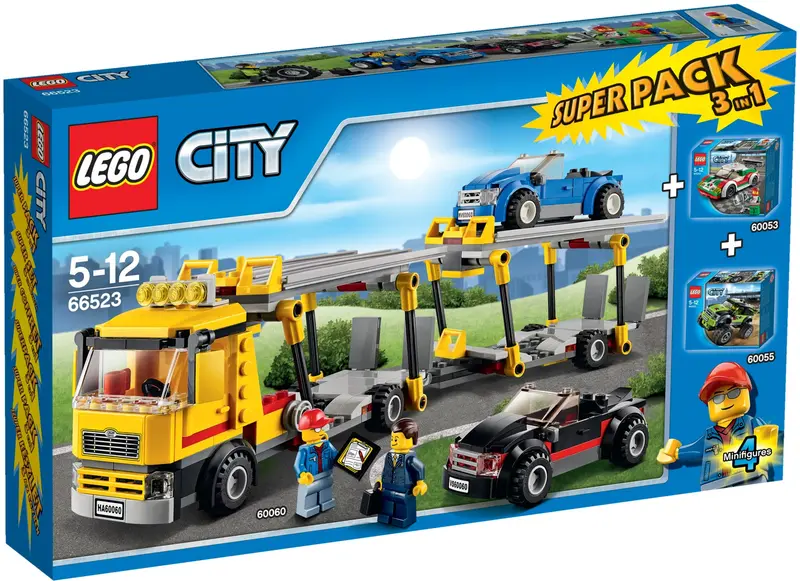 LEGO City 66523 City Super Pack 3-in-1 set