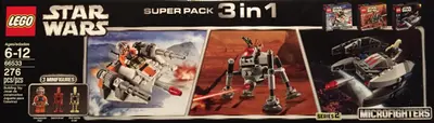LEGO Star Wars 66533 Microfighter 3 in 1 Super Pack set