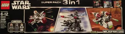 LEGO Star Wars 66534 Microfighter 3 in 1 Super Pack set