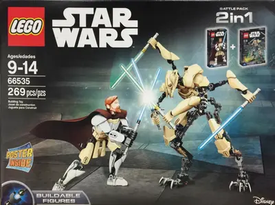 LEGO Star Wars 66535 Battle Pack 2 in 1 set