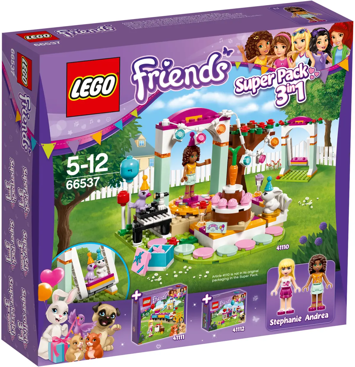 LEGO Friends 66537 3-in-1 Super Pack set