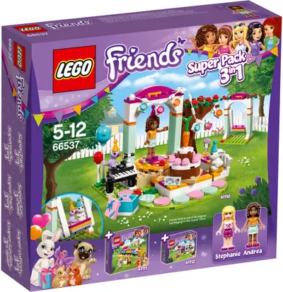 LEGO Friends 66537 3-in-1 Super Pack set