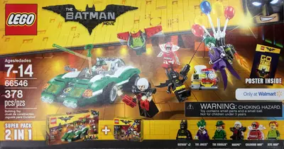 LEGO The LEGO Batman Movie 66546 The LEGO Batman Movie Super Pack 2-in-1 set