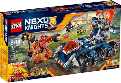 LEGO NEXO KNIGHTS 66547 Axl's Tower Carrier, Extra Awesome Edition set