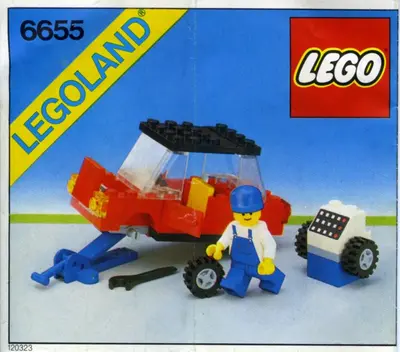 LEGO Town 6655 Auto & Tire Repair set
