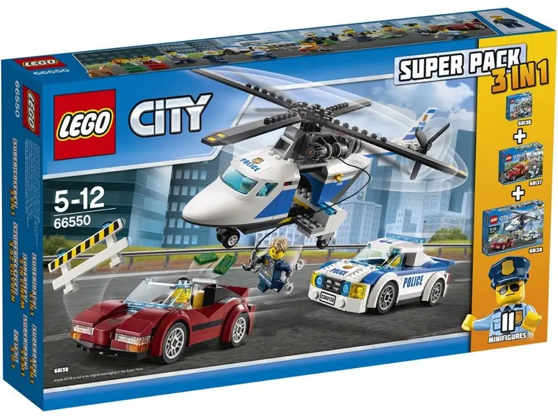 LEGO City 66550 City Police Value Pack set