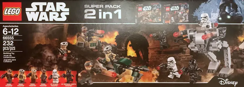LEGO Star Wars 66555 Super Pack 2 in 1 set